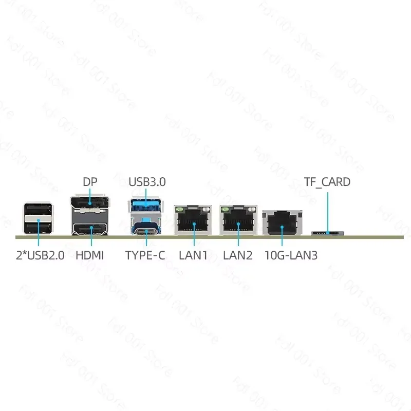 Mini Itx Dual 2.5G Nas Motherboard - untuk Motherboard Mini ITX NAS Board