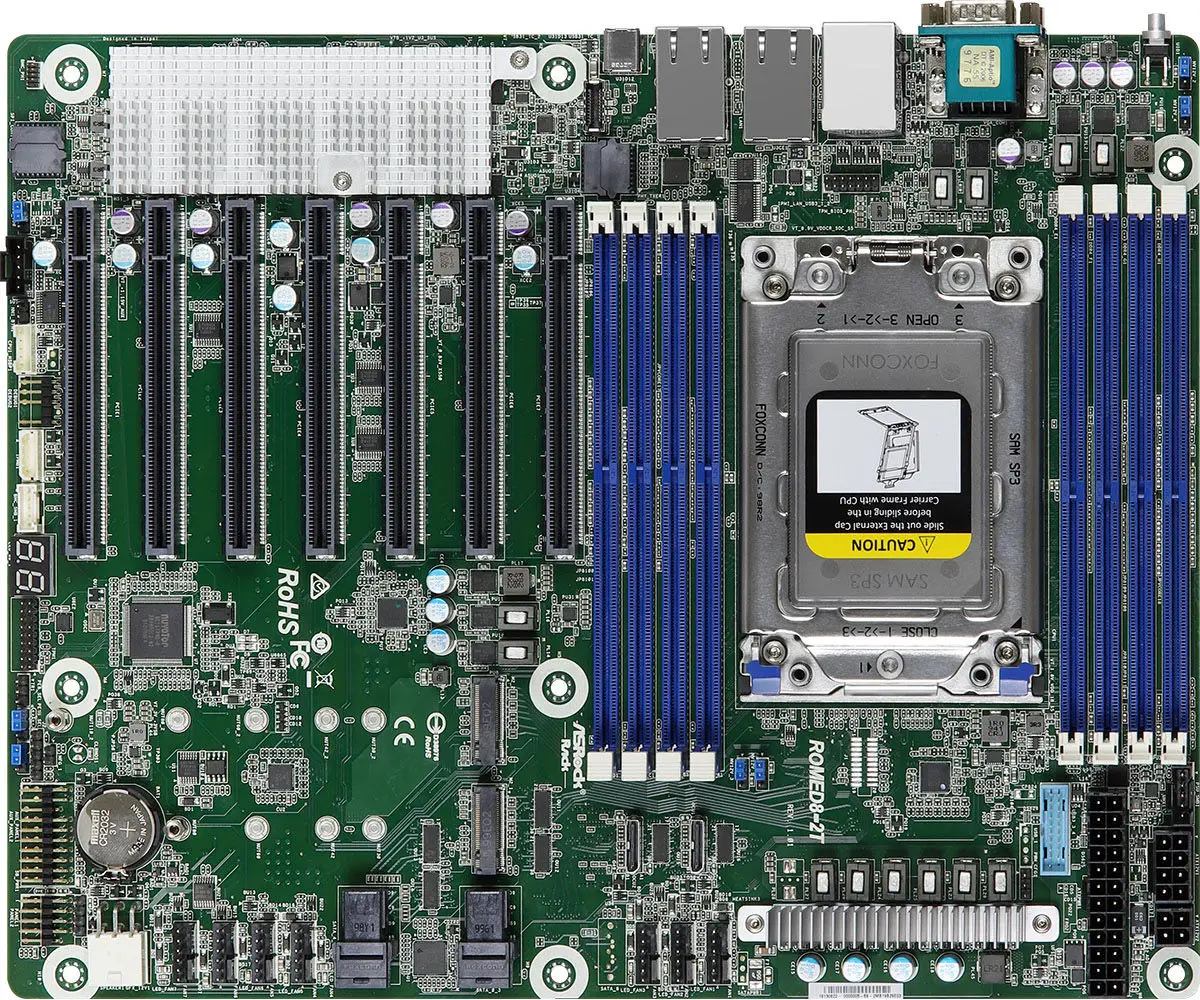 Cocok Untuk Motherboard Server - Dual Socket Sp3 Epyc Motherboard ulasan dan harga