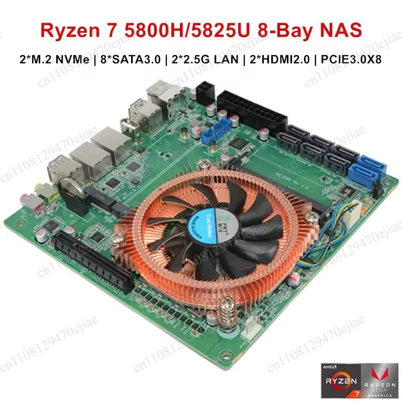 Motherboard Mini ITX Topton AM - Mini Itx Dual 2.5G Nas Motherboard ulasan dan harga