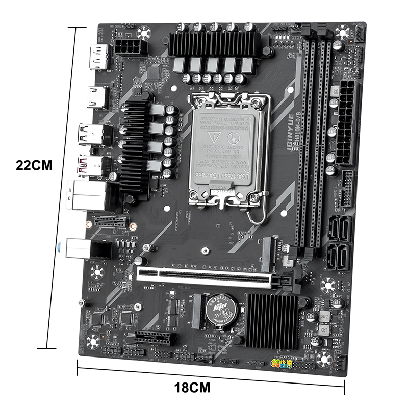JGINYUE H810M-D/B M-ATX Mother - Lga1851 Gaming Motherboard ulasan dan harga