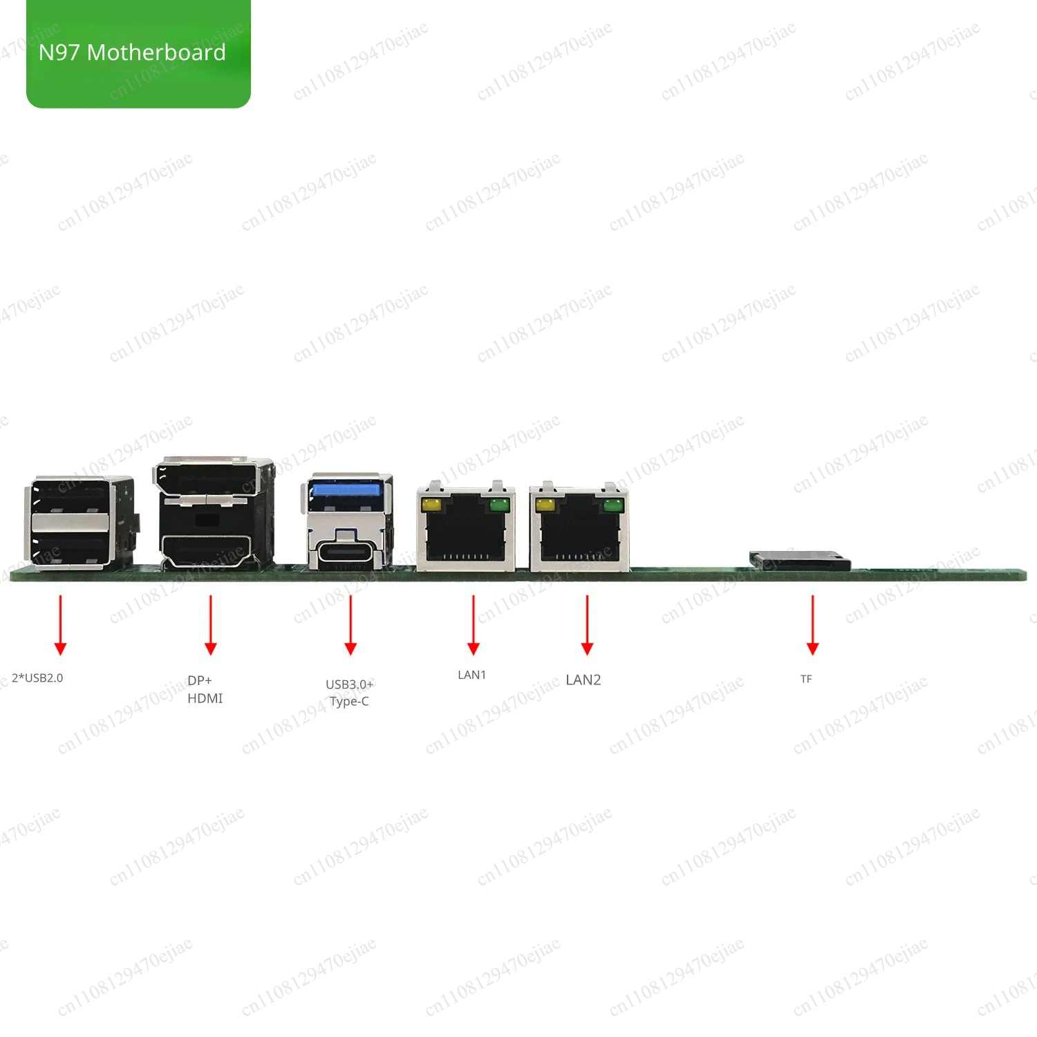 Motherboard SZBOX N97 NAS - Pa - Mini Itx Dual 2.5G Nas Motherboard ulasan dan harga